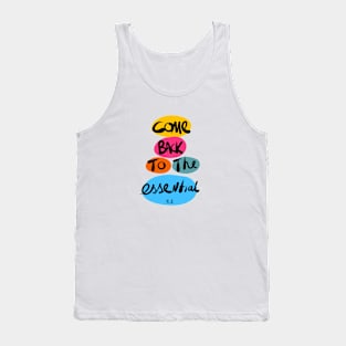 Come Back to The Essential Graffiti Words Tank Top